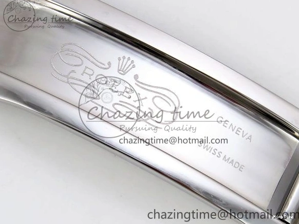 MiroTime 0108 DayDate 40 SS JDF 904L Steel White Roman Dial on President Bracelet VR3255 V3 (Gain Weight) Resilient 1424